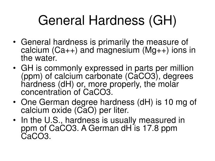 PPT Water Hardness and pH PowerPoint Presentation ID5574733
