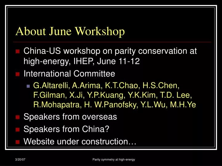 Ppt About June Workshop Powerpoint Presentation Free Download
