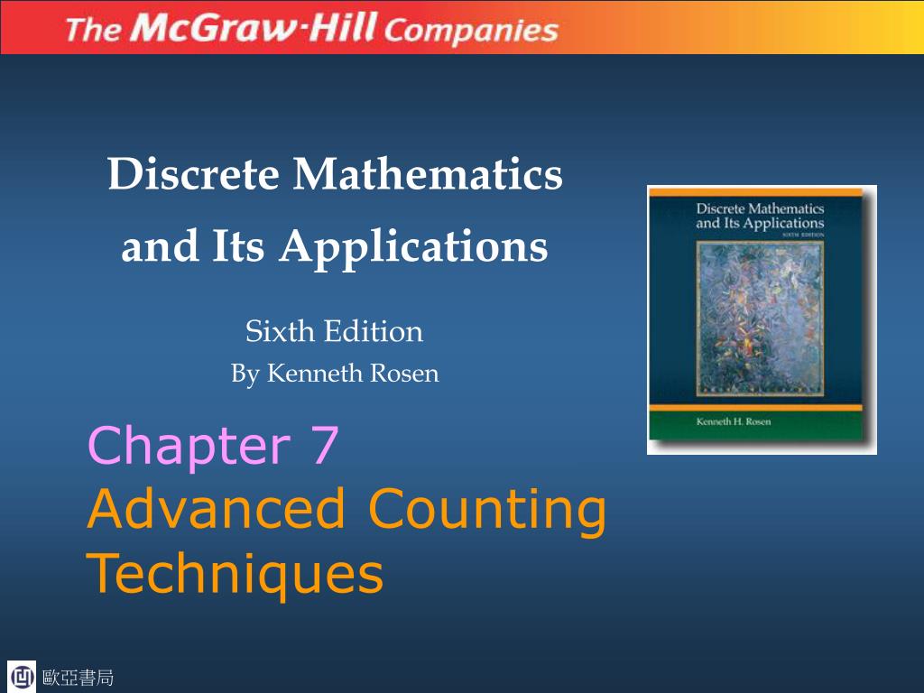 Ppt chapter 7 advanced counting techniques powerpoint presentation