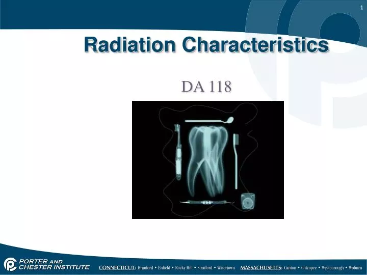 PPT Radiation Characteristics PowerPoint Presentation ID