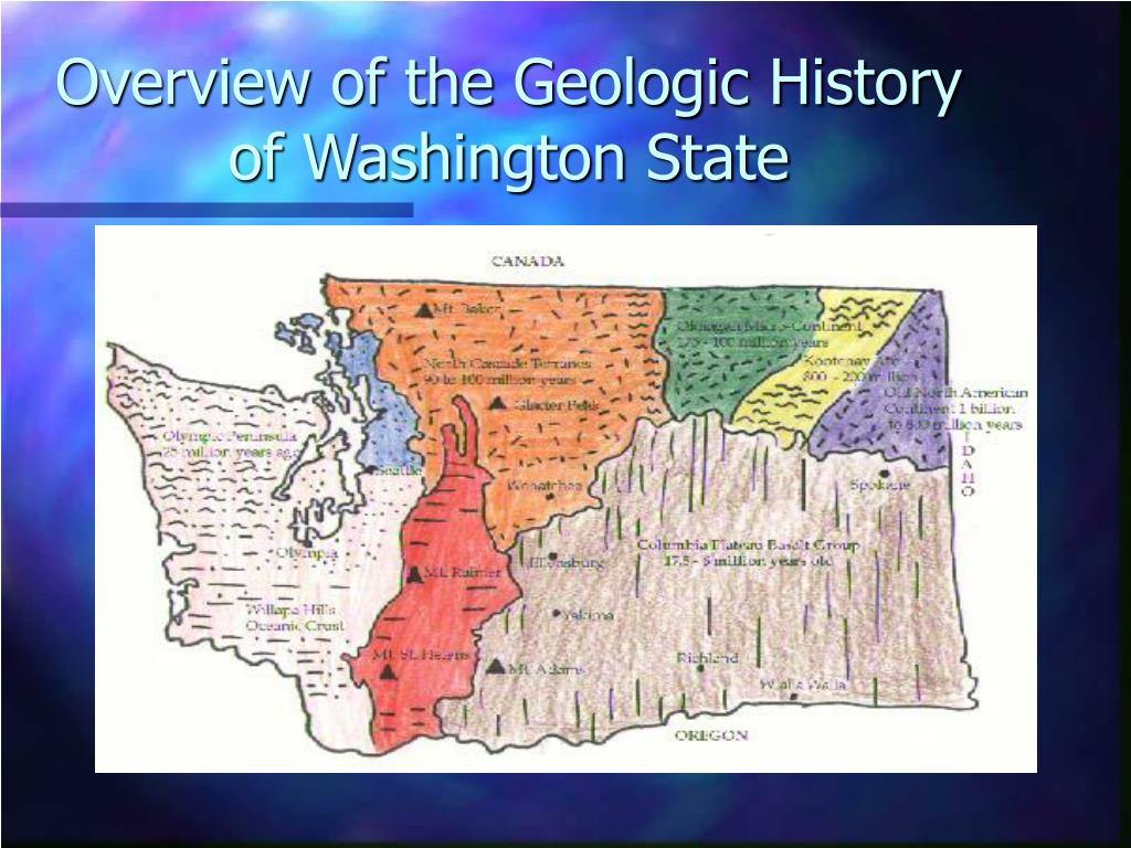 PPT - The Geologic History of Washington State & Kittitas County PowerPoint Presentation - ID 