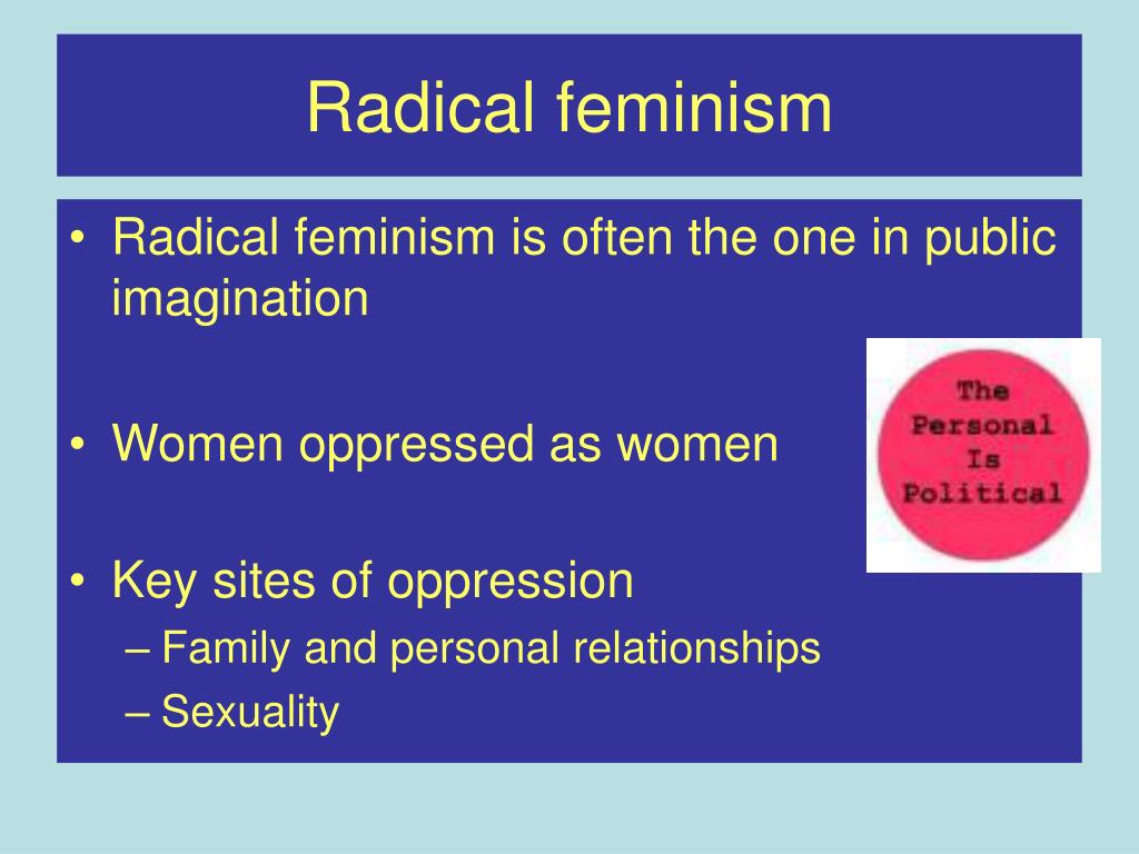 Radical Feminism Examples