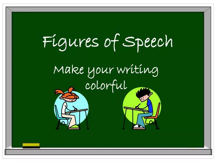 figures of speech creative writing ppt