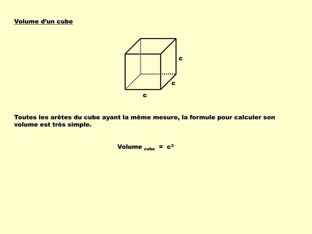 Formule Volume Prisme Droit PPT - Formule des volumes des solides PowerPoint Presentation, free download - ID:5577793