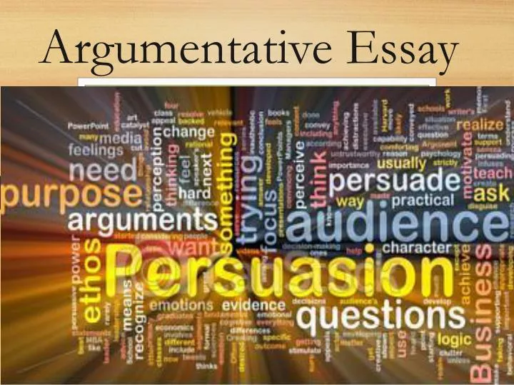 argumentative essay slide show