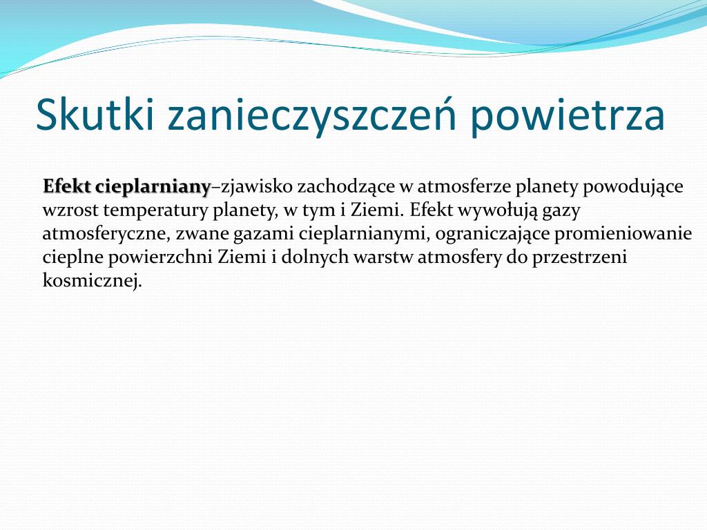 Stosunki Zachodzące Między Gospodarką A środowiskiem Naturalnym PPT - Zanieczyszczenie powietrza, gleby i wody PowerPoint Presentation