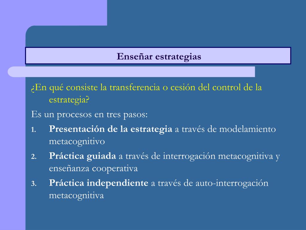 PPT - ENSEÑAR A APRENDER Y A PENSAR EN LA EDUCACIÓN SECUNDARIA: LAS ...