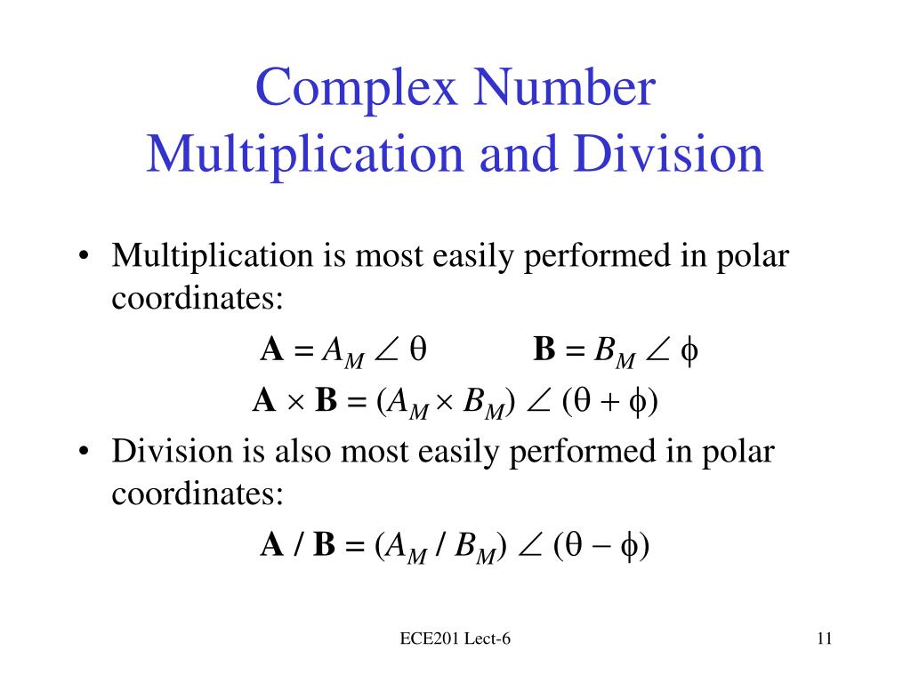 PPT - Phasors (7.3); Complex Numbers (Appendix) PowerPoint Presentation ...