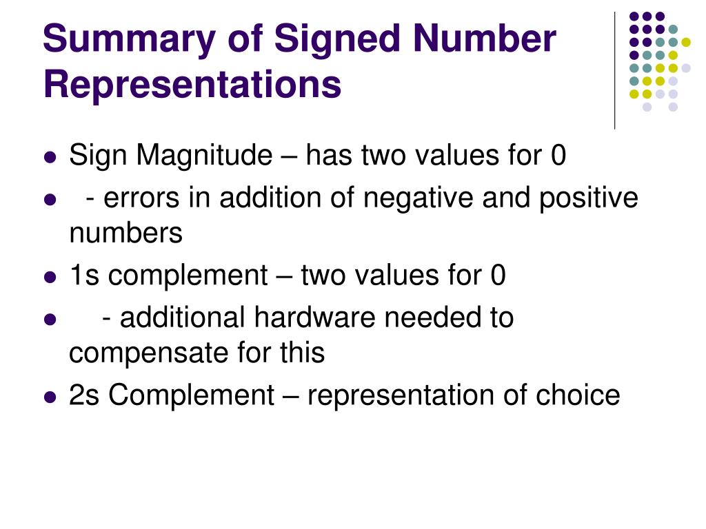 Second value. Signed number. 10’S complement. Sign magnitude. Sign and magnitude representation.