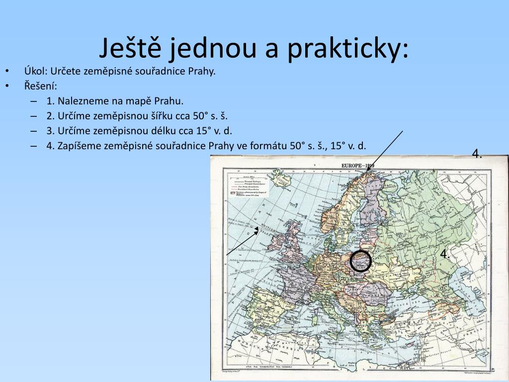PPT - Zeměpisné souřadnice PowerPoint Presentation, free download -  ID:5580337