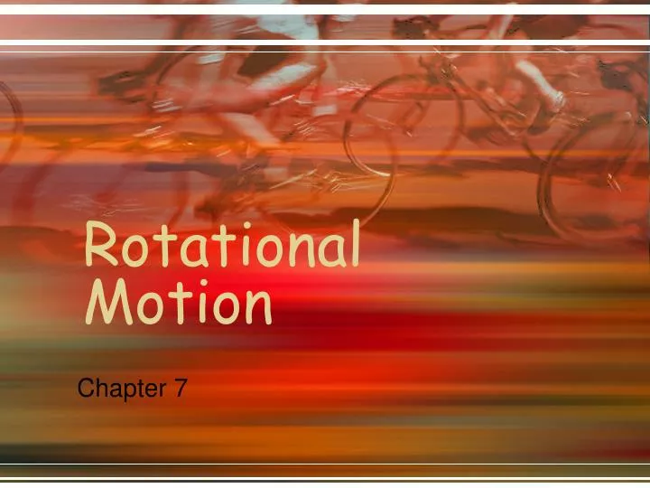 rotational motion n.