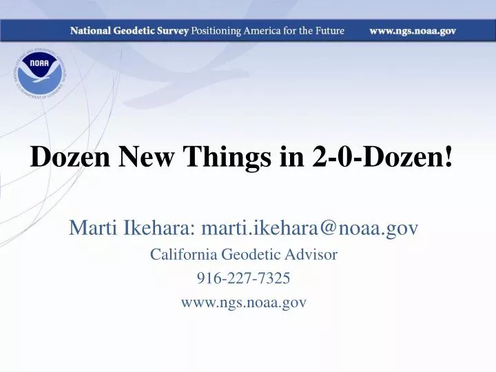 dozen new things in 2 0 dozen n.