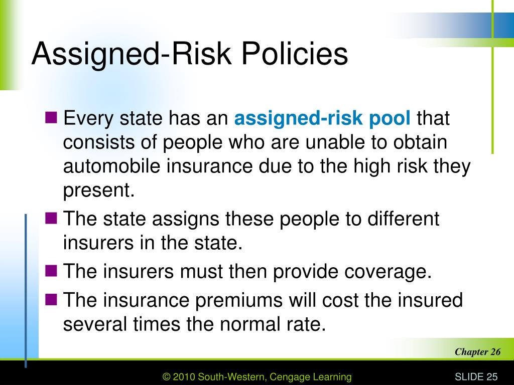 what is assigned risk insurance plan