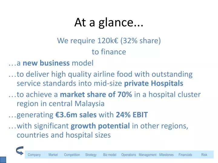 Ppt at a glance powerpoint presentation free download id 5582546
