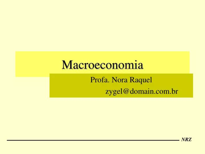 macroeconomia n.
