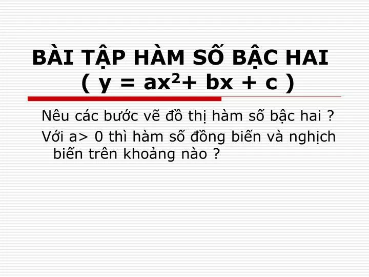 Tất cả những ai đang muốn cải thiện kỹ năng giải toán và vận dụng hàm số sẽ không thể bỏ qua bài tập hàm số. Không chỉ giúp bạn nâng cao khả năng giải toán, bài tập hàm số còn giúp bạn tăng cường sự hiểu biết về các loại hàm số và cách áp dụng chúng vào thực tế.