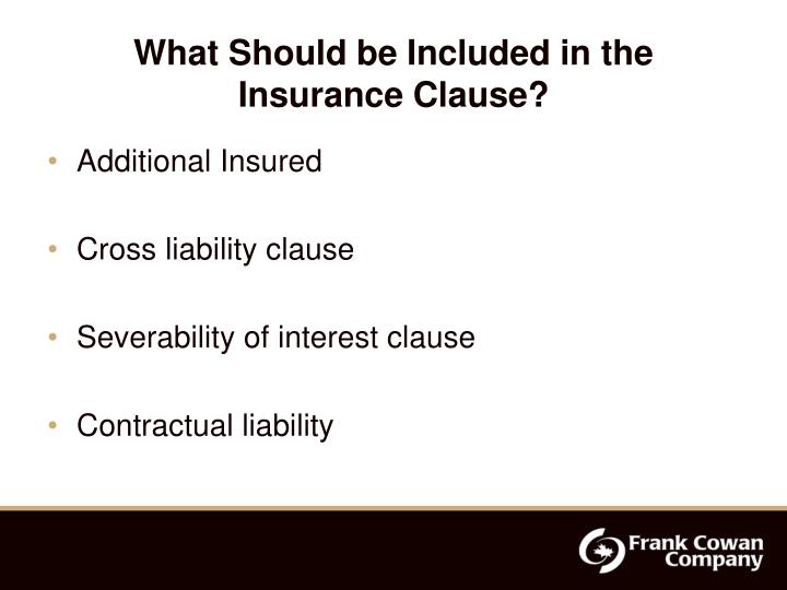 PPT - Contract and Certificate of Insurance Review ...