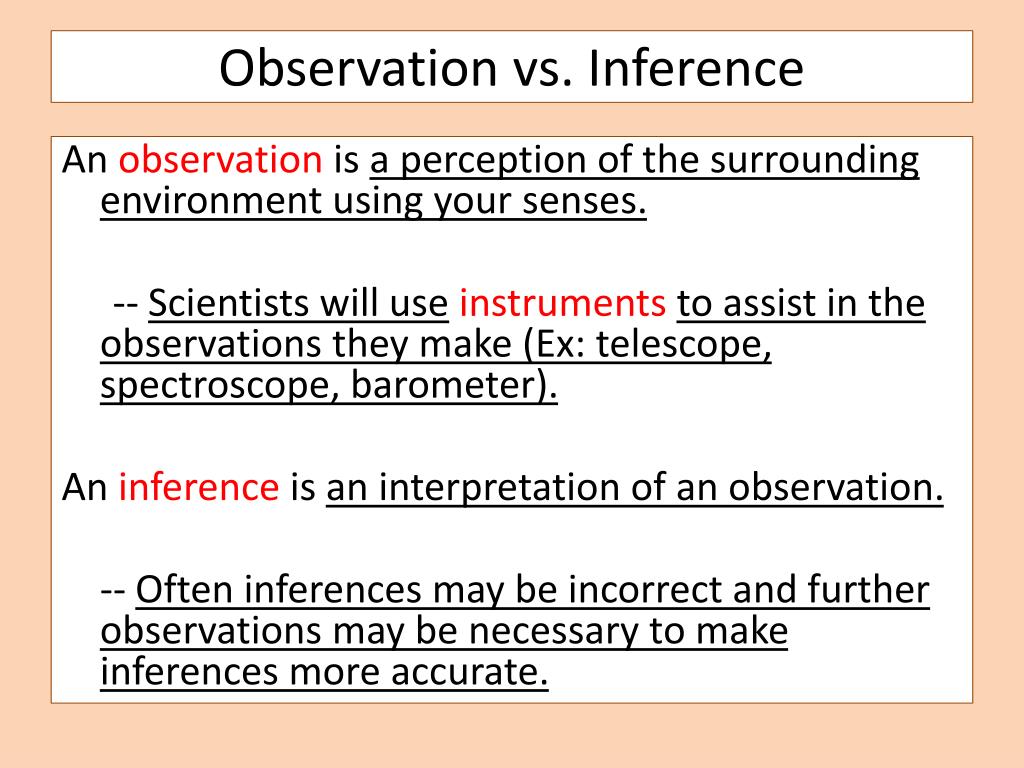 Ppt Observations And Inferences Powerpoint Presentation Free Download Id5585981 0875