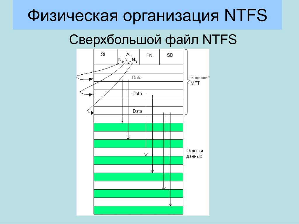Физическая организация сайта. Структура NTFS. NTFS схема. Структура файлов NTFS. Физическая организация файловой системы NTFS.