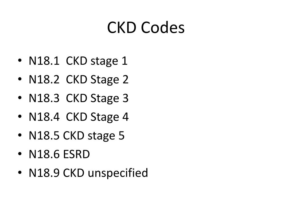 PPT - ICD 10 and Nephrology How to find ARF and CKD For Coders and