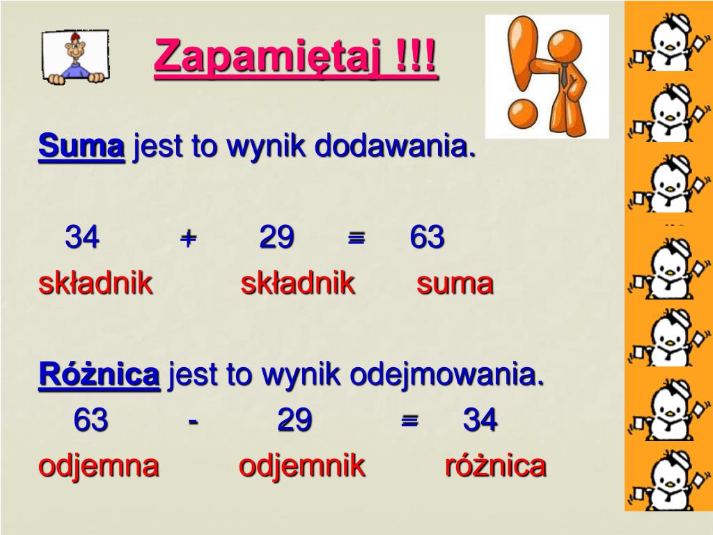 Co Jest Pierwsze Dodawanie Czy Odejmowanie