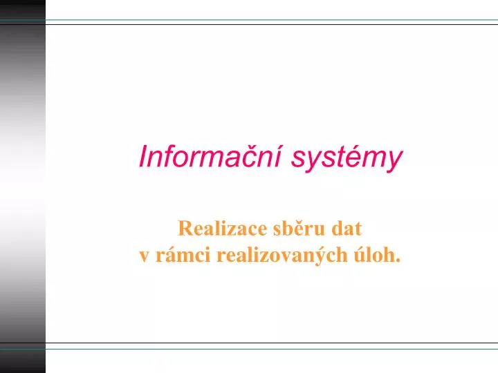 PPT Informa n Syst my PowerPoint Presentation Free Download ID 