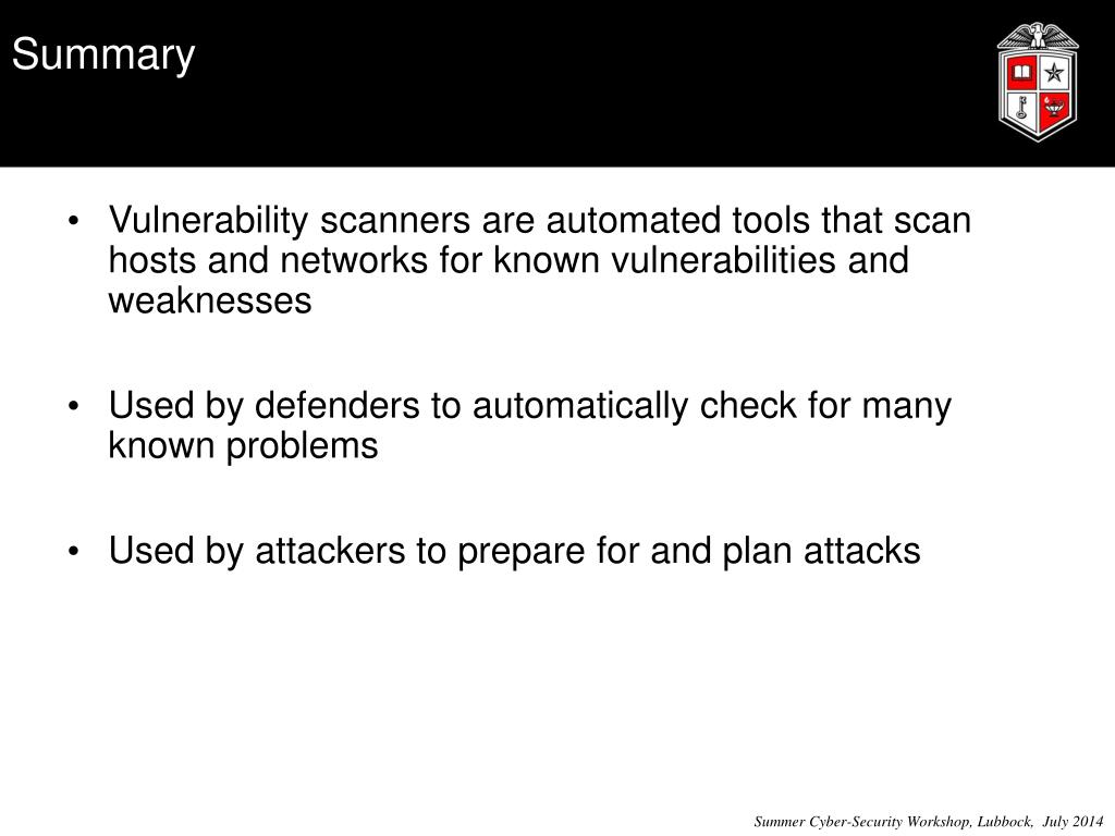 vulnerability scanner for home network
