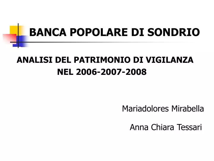valore azioni banca popolare di sondrio