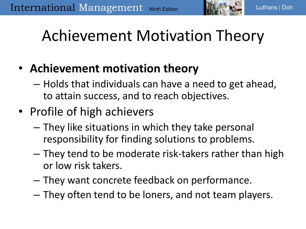 achievement motivation psychology essay