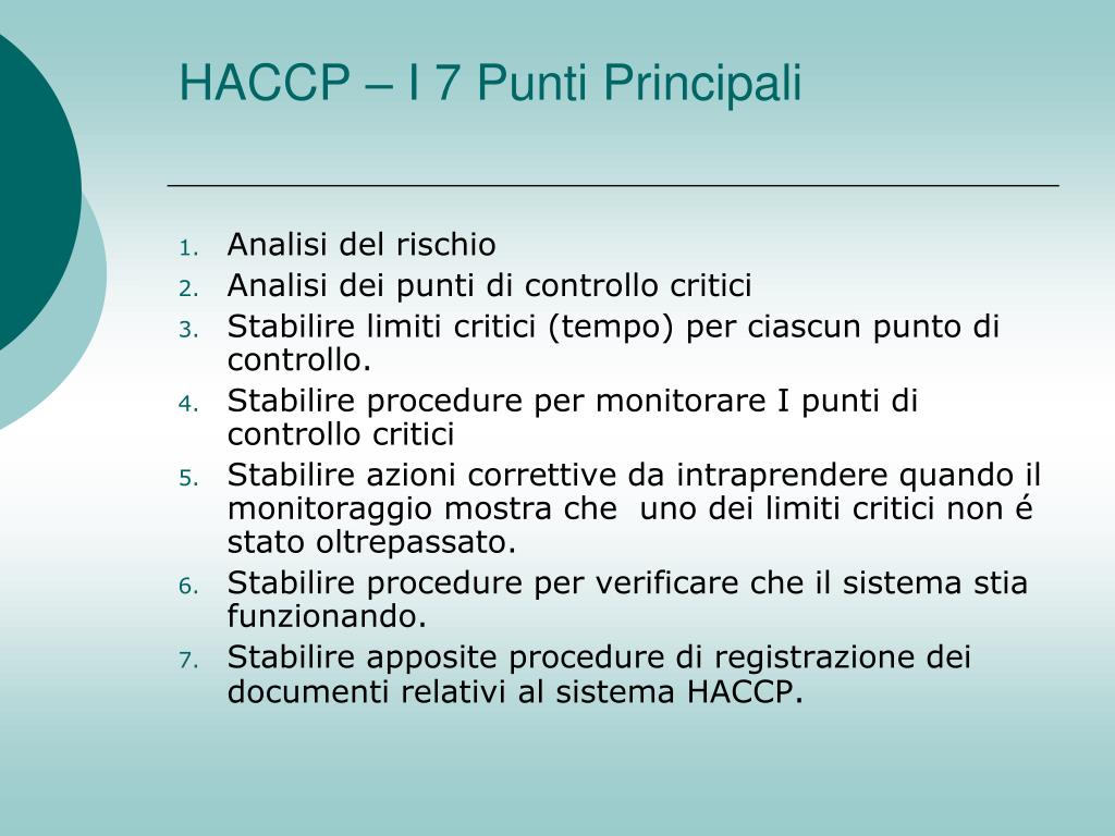 In Base Al Sistema Haccp Viene Effettuato Un Controllo PPT - GMP e HACCP nei ristoranti delle scuole PowerPoint Presentation