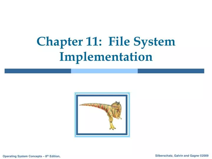 chapter 11 file system implementation n.