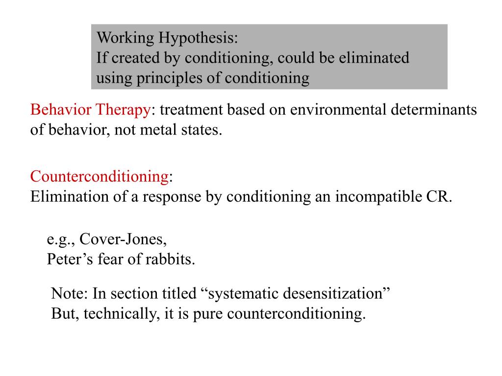 development of working hypothesis slideshare