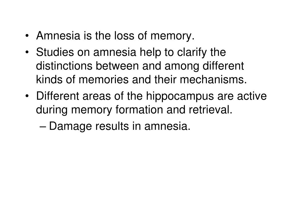 types of amnesia involving trauma types of amnesia involving trauma