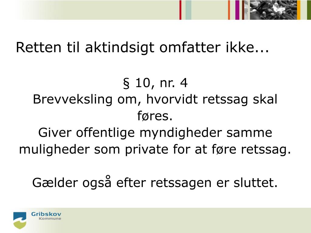 PPT - Aktindsigt PowerPoint Presentation, free download - ID:5599413