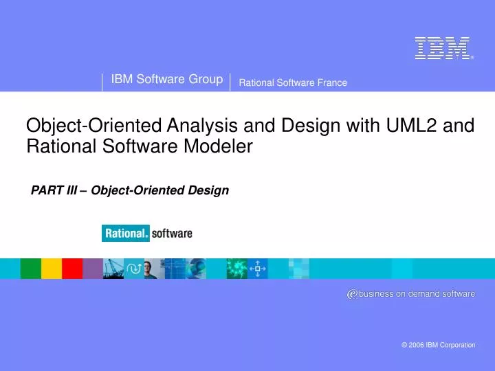object oriented analysis and design with uml2 and rational software modeler n.