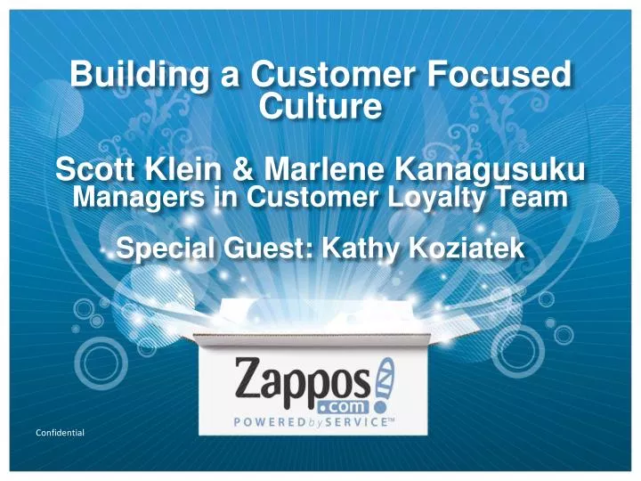 Ppt Zappos At A Glance Corporate Background Powerpoint