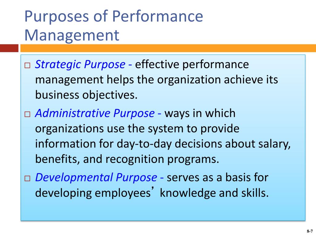 PPT Chapter 8 Managing Employees Performance PowerPoint Presentation 