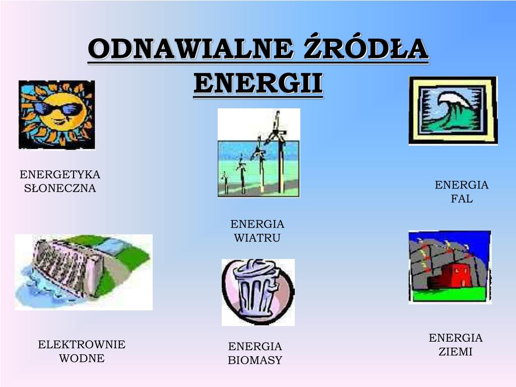 Co Jest Głównym źródłem Energii Dla Naszego Organizmu PPT - ODNAWIALNE ŹRÓDŁA ENERGII PowerPoint Presentation, free download