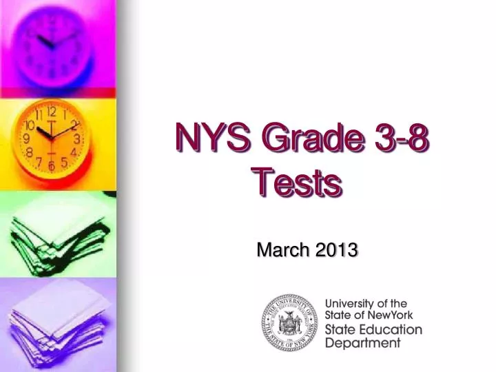 PPT NYS Grade 38 Tests PowerPoint Presentation, free download ID