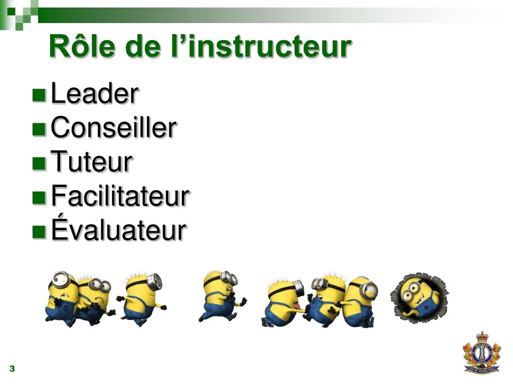 Instructeur PPT - Fonctionnement de l’instruction pour l’année 2014-15 PowerPoint ...