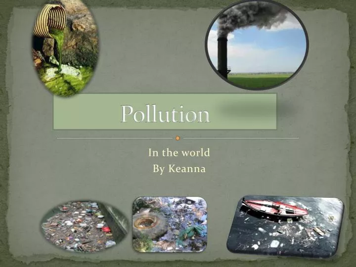 presentation on pollution pdf