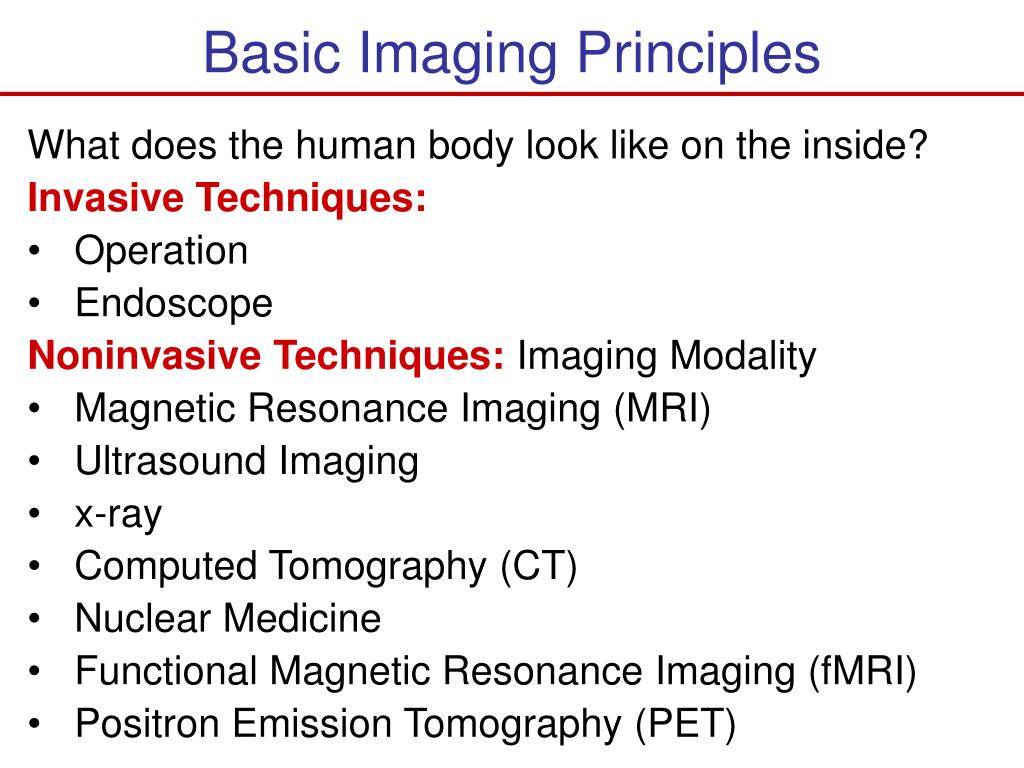 PPT - Basic Imaging Principles Chapter 1 PowerPoint Presentation, Free ...