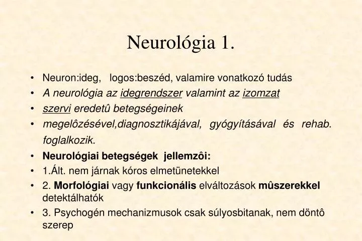 Súlyos neurológiai betegségek