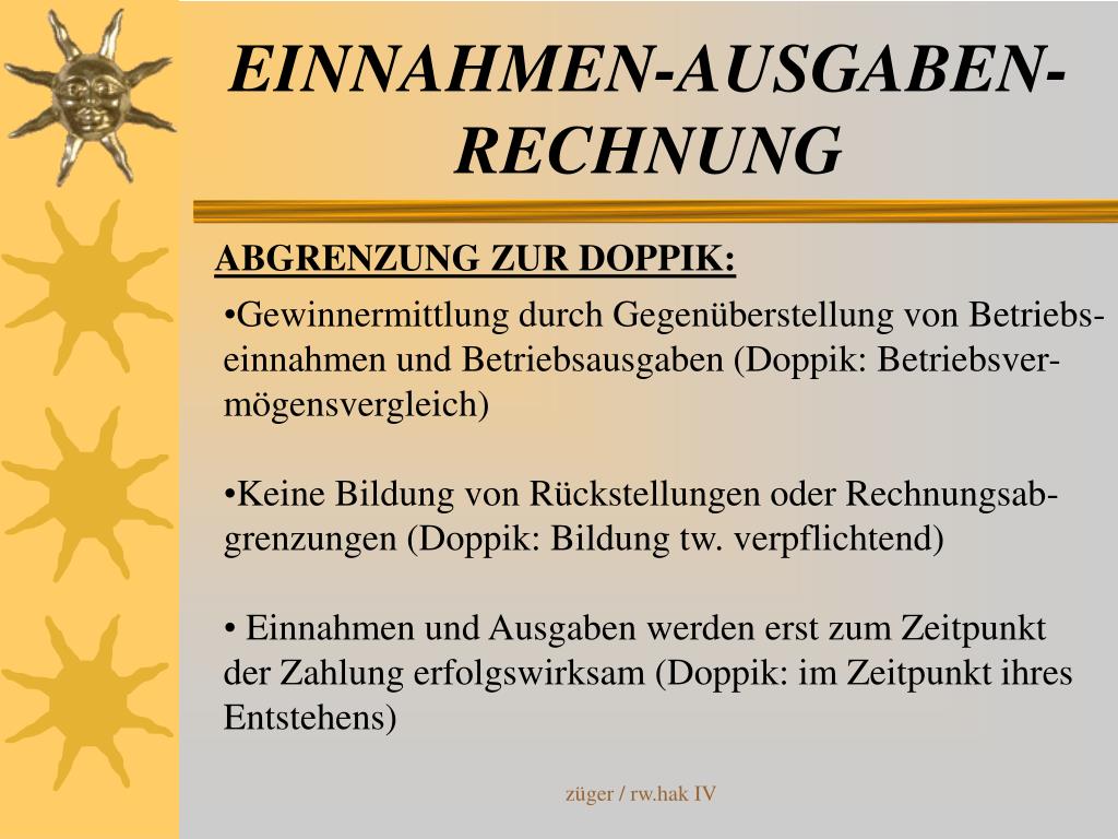 Ppt Einnahmen Ausgaben Rechnung Powerpoint Presentation Free Download Id 5605592