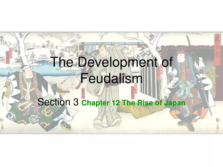 the development of feudalism n.