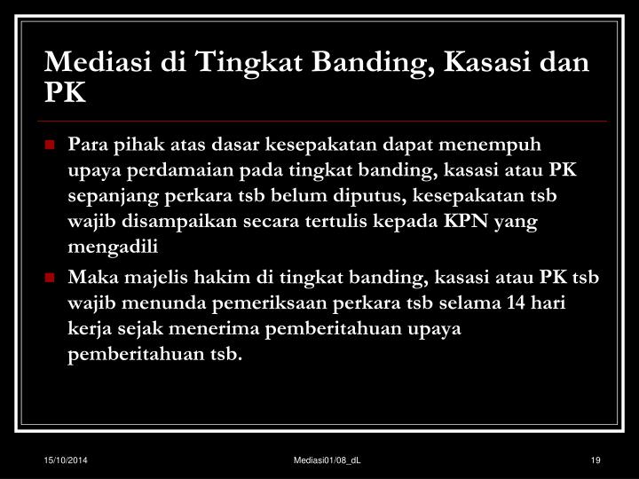 Dasar Hukum Jangka Waktu Banding Perdata – Hukum 101