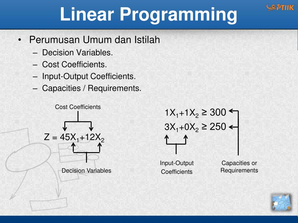 Linear programming