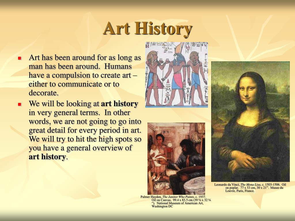 presentation drawing art history definition