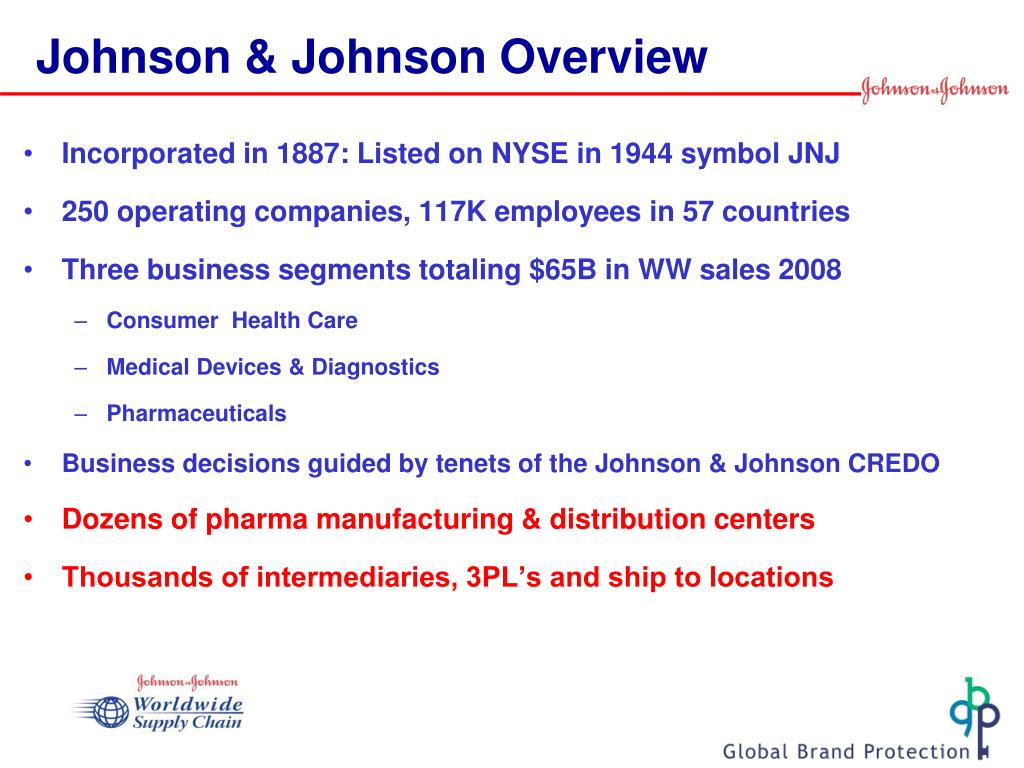 jnj company presentation