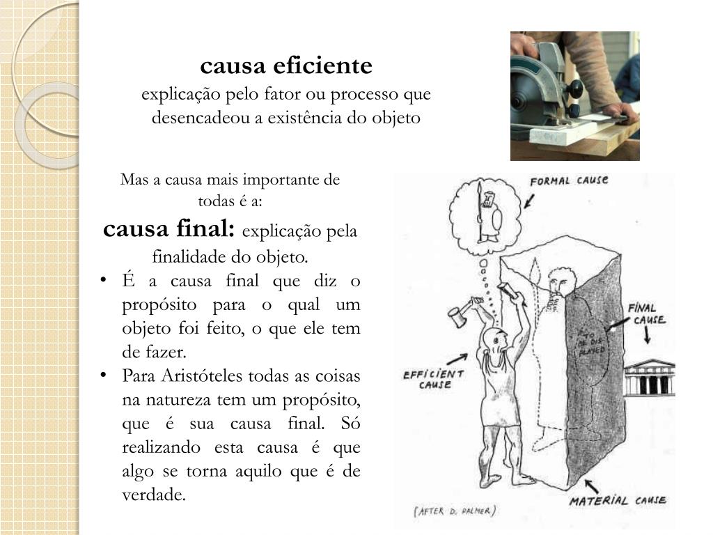 Explique A Teoria Das Quatro Causas De Aristóteles